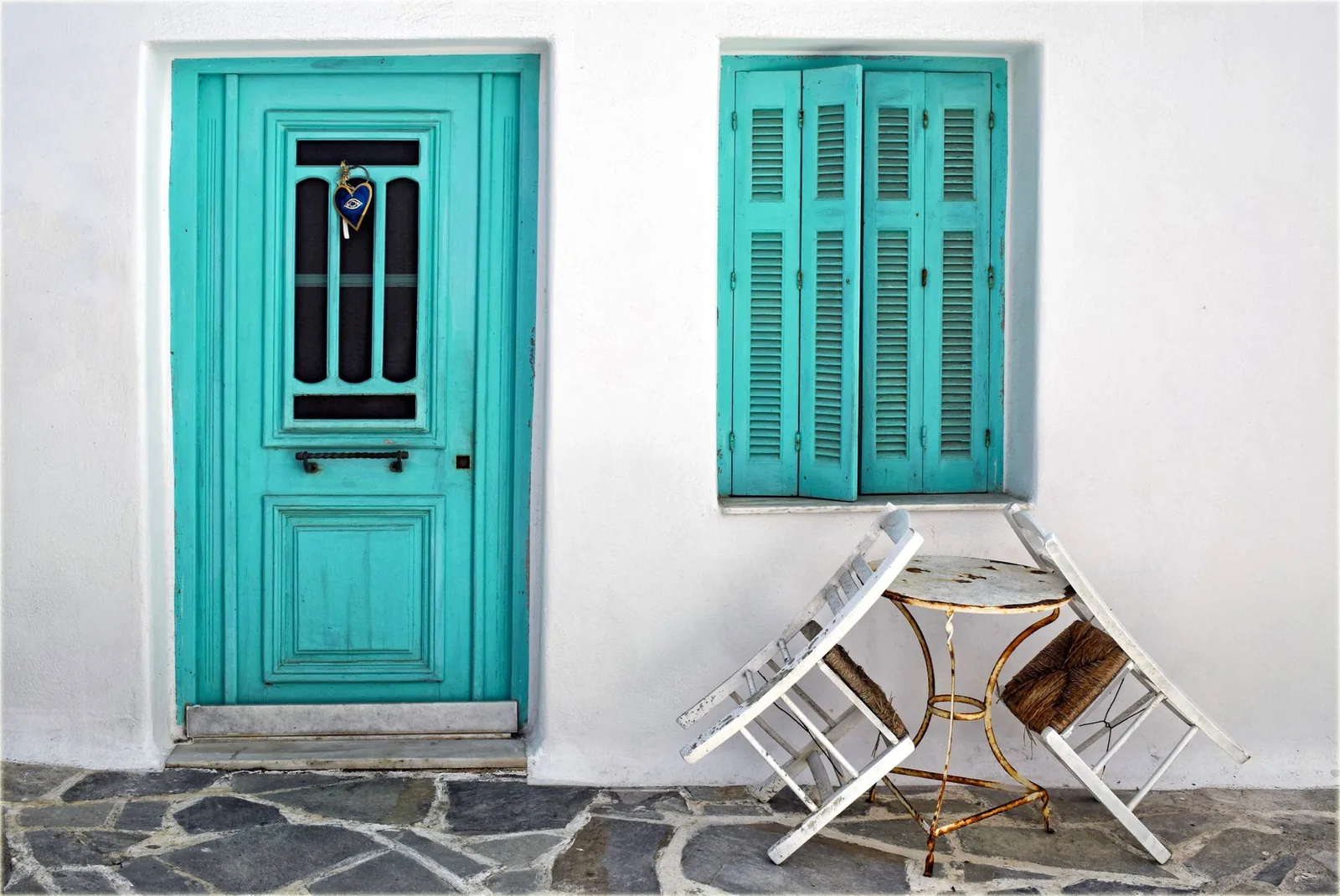 Oliveraies de la vallée de Tragea et village de pierre de Halki, dans l'arrière-pays montagneux de Naxos
