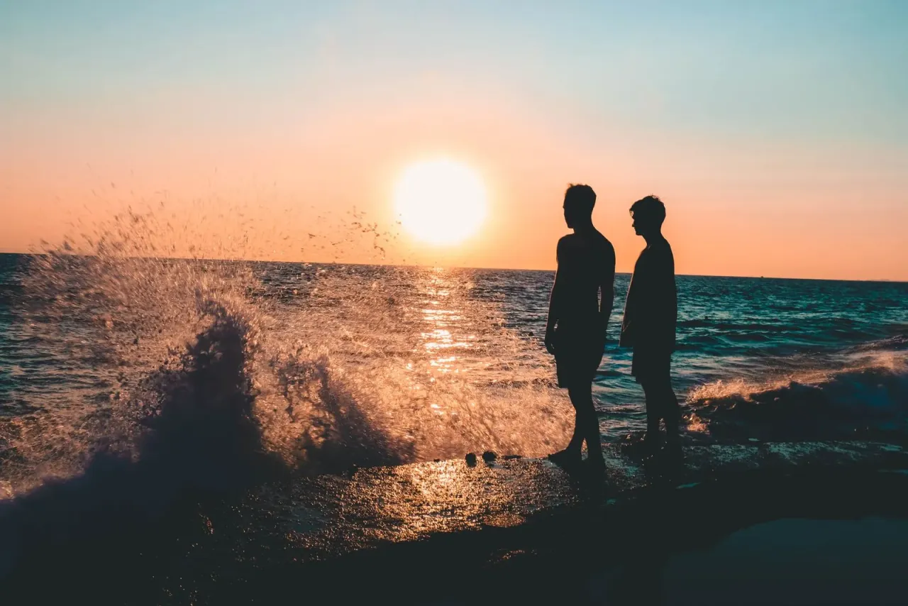 Couple de retraités en Grèce